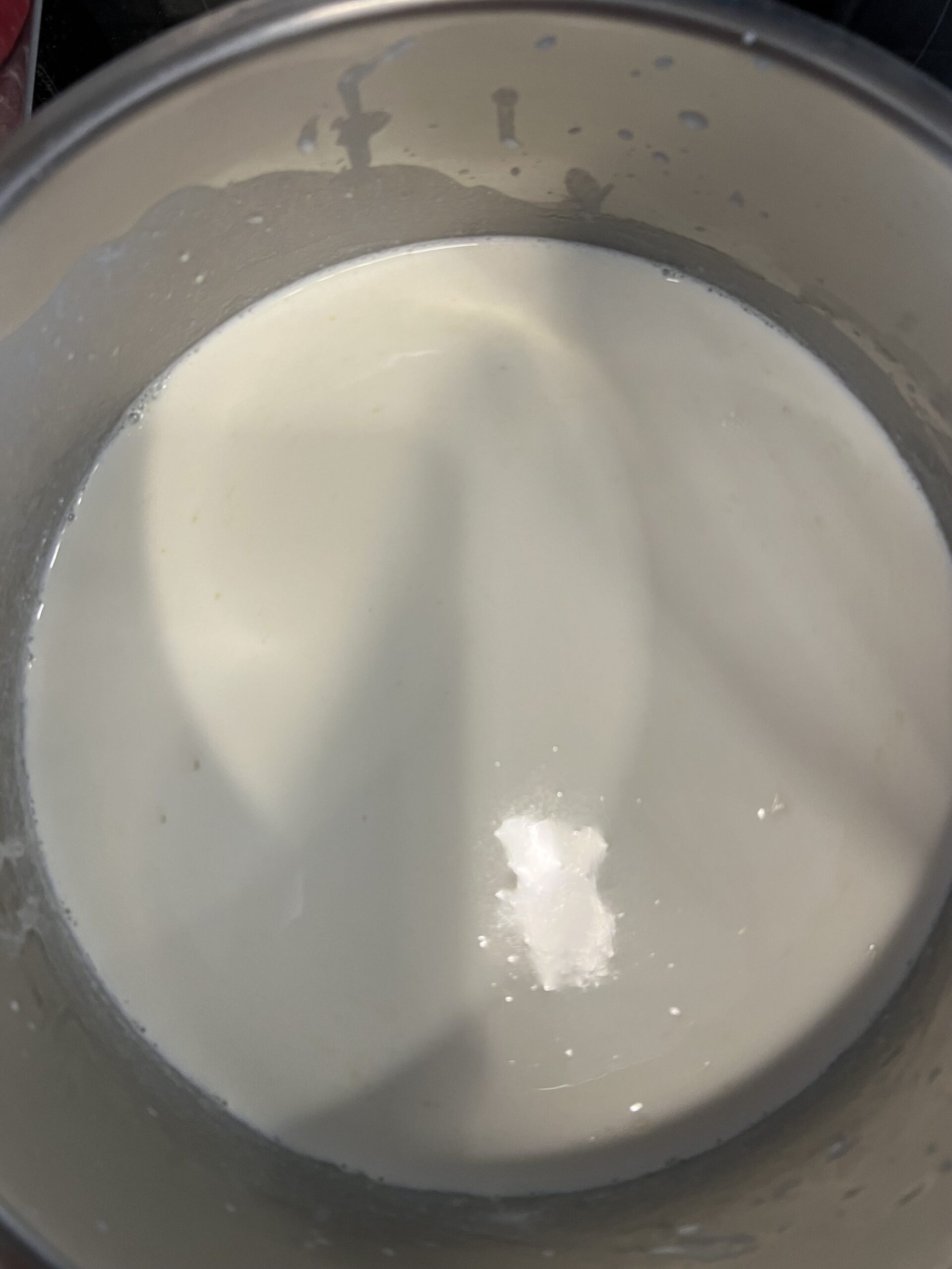 Ajouter lait et crème